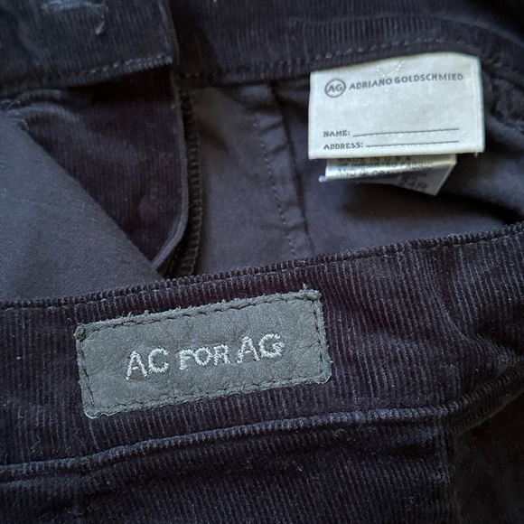 Alexa Chung for AG Jeans Revolution Navy corduroy Pants - Picture 10 of 14